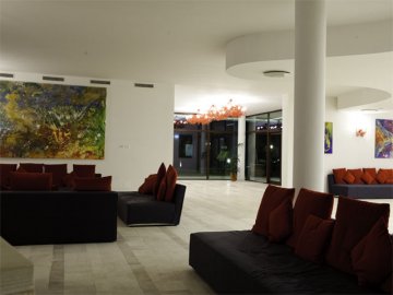 Hall van het Paradise Resort in San Teodoro - Sardinie